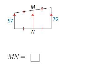 Find the length of the midsegment of the trapezoid.-example-1