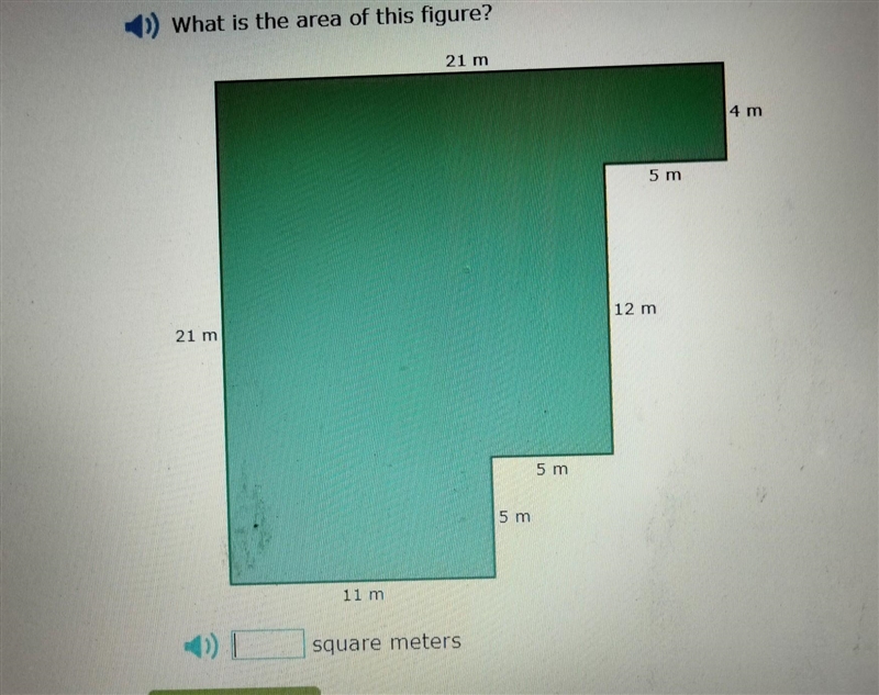 Part 7, NO LINKS!! What is the area of this figure? ​-example-1