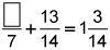 What is the missing numerator?-example-1