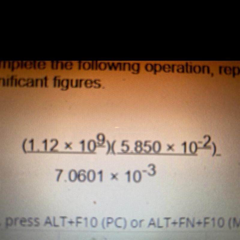 Complete and report the answer in scientific notation with the correct number of significant-example-1