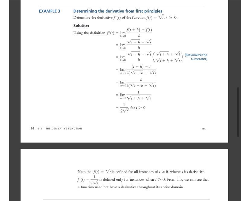 Hi tutor,Using first principles, find the derivative of y=3x^2+5x-2 please? Here is-example-1