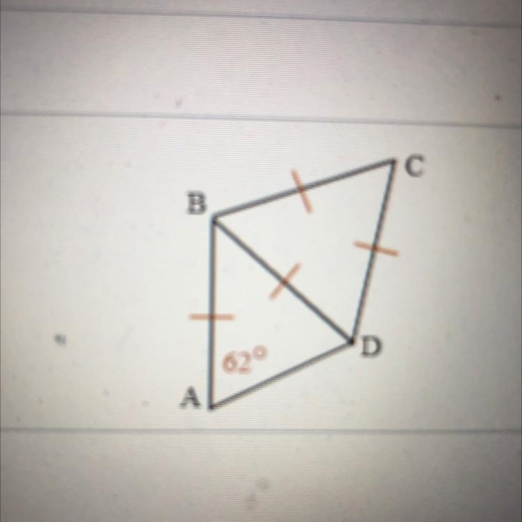 An equilateral triangle and an isosceles triangle share a common side. What is the-example-1