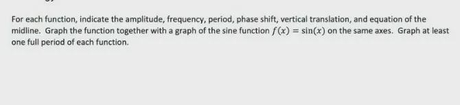 I don't understand how to do this question. The equation is g(x) = 4 \sin( (1)/(2)(x-example-1