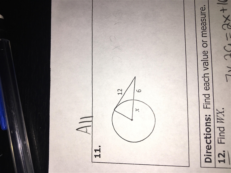 Please solve for x and explain-example-1