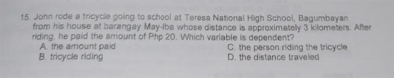 Please answer my question correctly. Sorry if the picture quality is bad-example-1