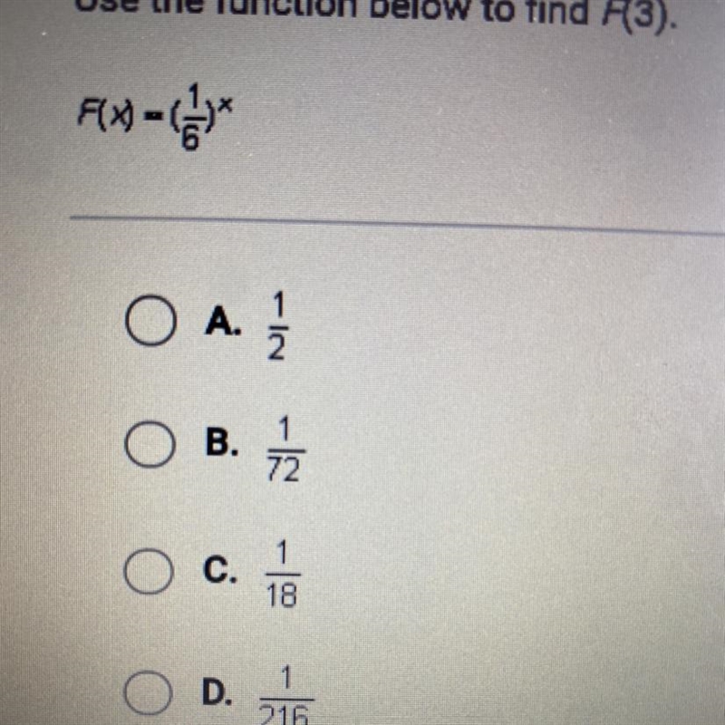 Use the function below to find F(3).-example-1