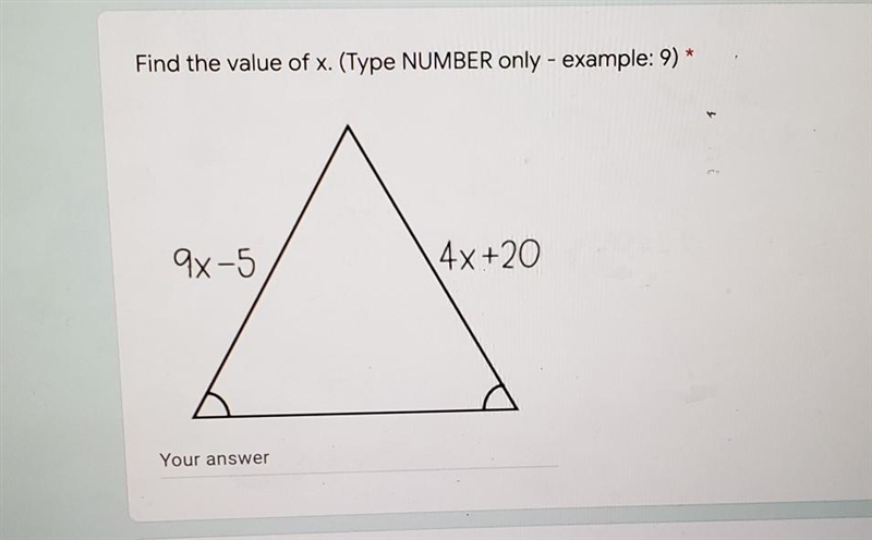 Please solve this problem and find the value of x ​-example-1