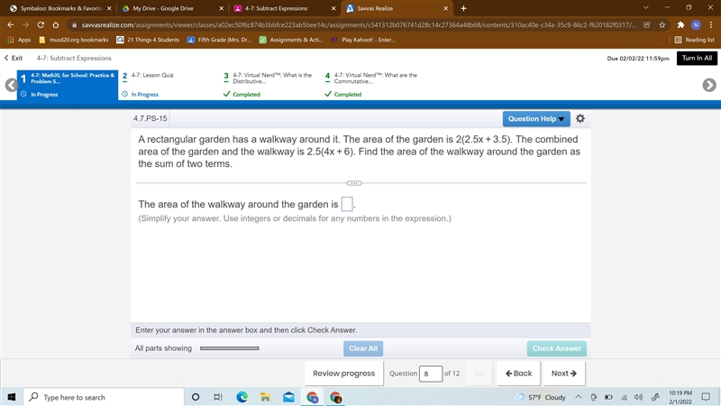 I need help with a math assignment i linked it below i have been trying to solve it-example-1