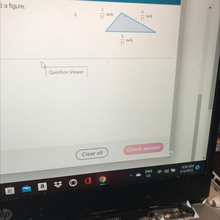 Find the perimeter of the triangle recall that the perimeter of a figure is the distance-example-1