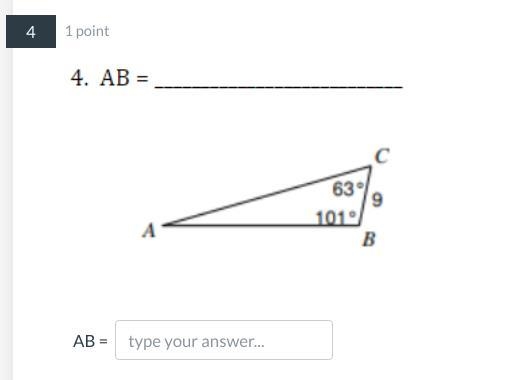 Please help, I don't know what formula to use. AB=?-example-1