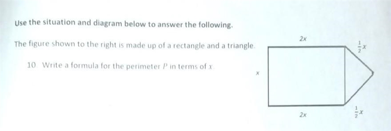 Use the situation and diagram below to answer the following. The figure shown to the-example-1