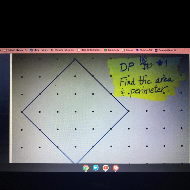 Find the area and perimeter of the following diagram below in the pic?-example-1