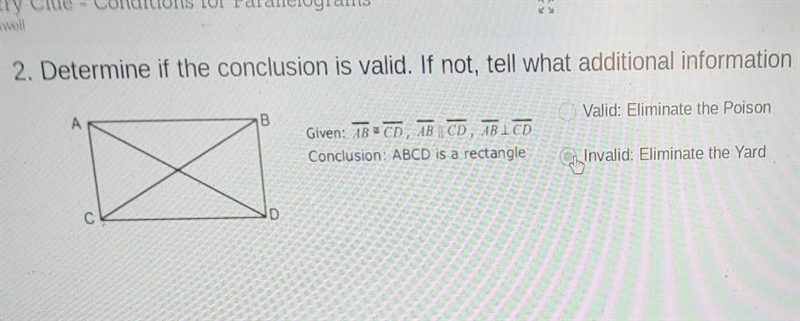 what is the answer/why. if the answer is invalid, what is the additional info needed-example-1