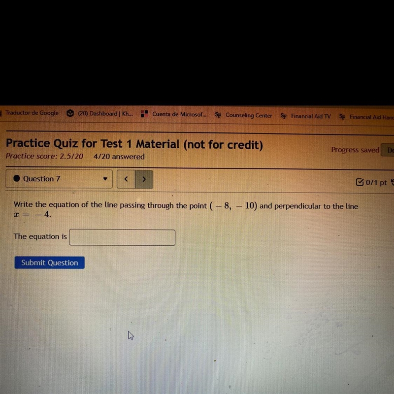 I’m confused I know that to make a perpendicular like I have to flip the slope and-example-1