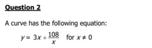 Find the coordinates of the stationary points of the curve and use the secondderivative-example-1