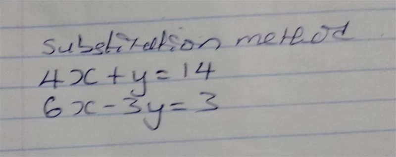 Please help me solve this simultaneous linear equation 100 points​-example-1