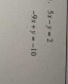 Can u please help me before it kicks me out of the tutoring.Solve the linear system-example-1