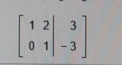 The following augmented matrix is in row-echelon form and represents a linear system-example-1