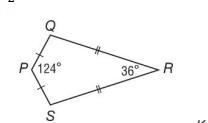 PQRS is a kite. Find m∠S *-example-1