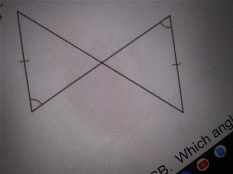 Which congruence theorem proves the following triangle is congruent. (ASA, SSS, SAS-example-1