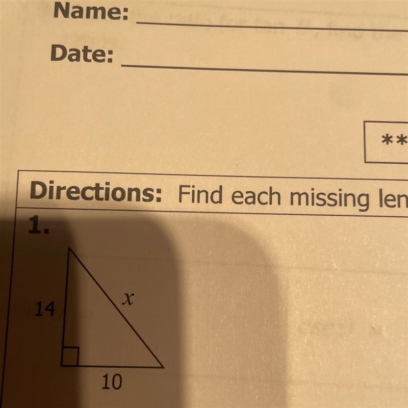 Find the missing length-example-1