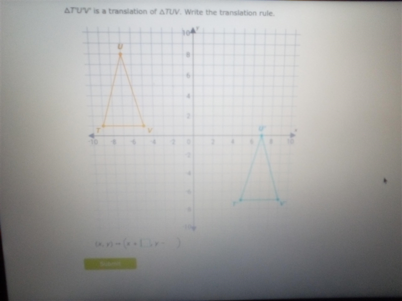 AT"U"V is the translation of AT"U"V. what is the translation rule-example-1