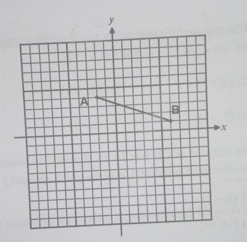 If segment AB shown below is rotated by 90° clockwise about the origin to produce-example-1