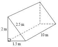 What is the surface area of the prism below?-example-1