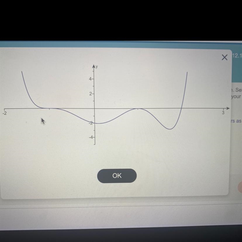 A. Find the zeros in state the multiplicity of each zeroB. Write an equation expressed-example-1