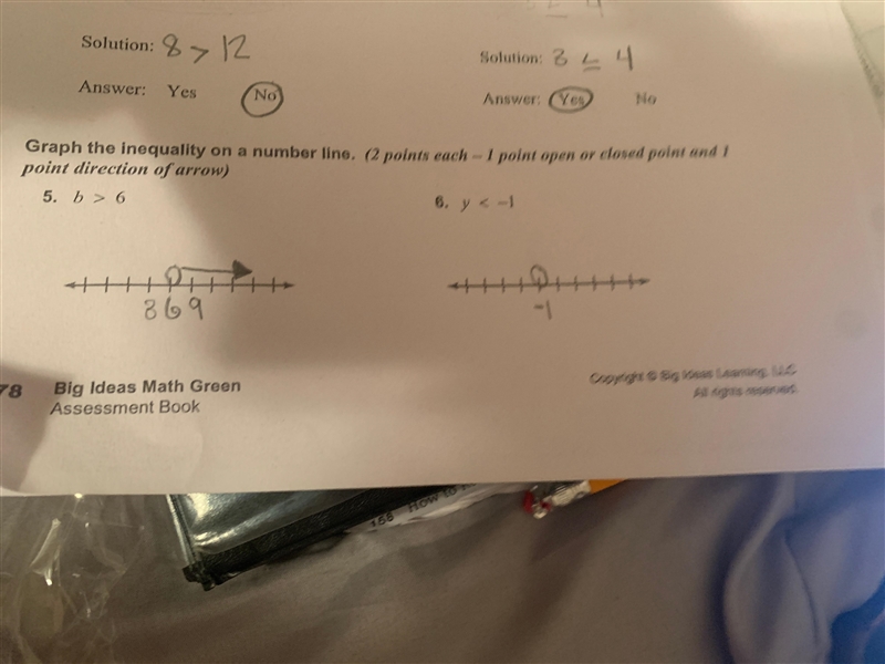 What would go on each side of a number like when the middle number is -1There is an-example-1