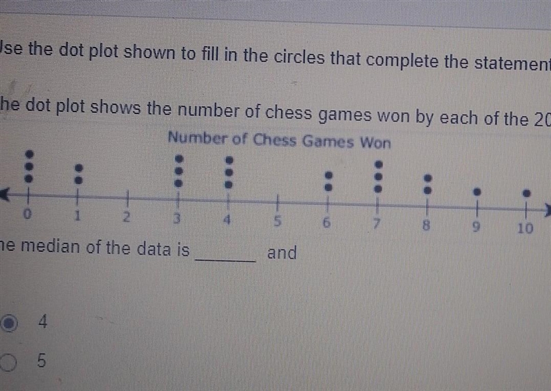 Pls help that statements are find the median of the data and the IQR of the data-example-1