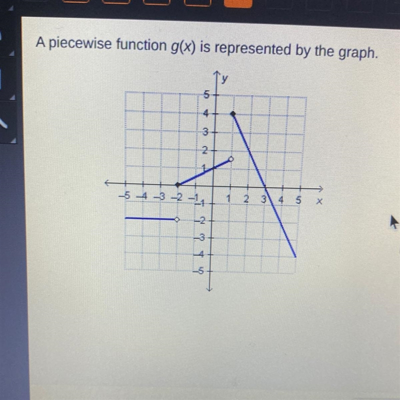 Which functions represent a piece of thefunction Select three options,(1) = 2X2***(0) = 2***(x-example-1