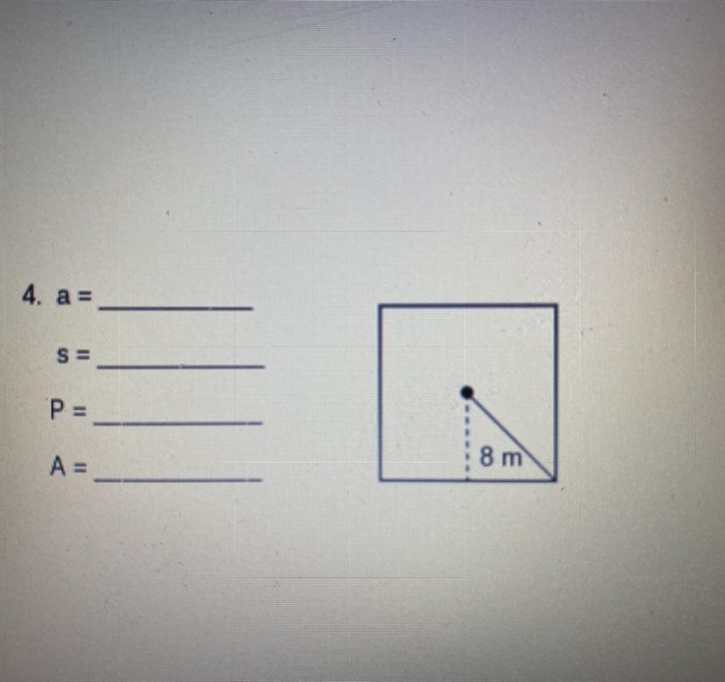 How do I solve? So far no one could be of help. It’s asking for the area of this regular-example-1