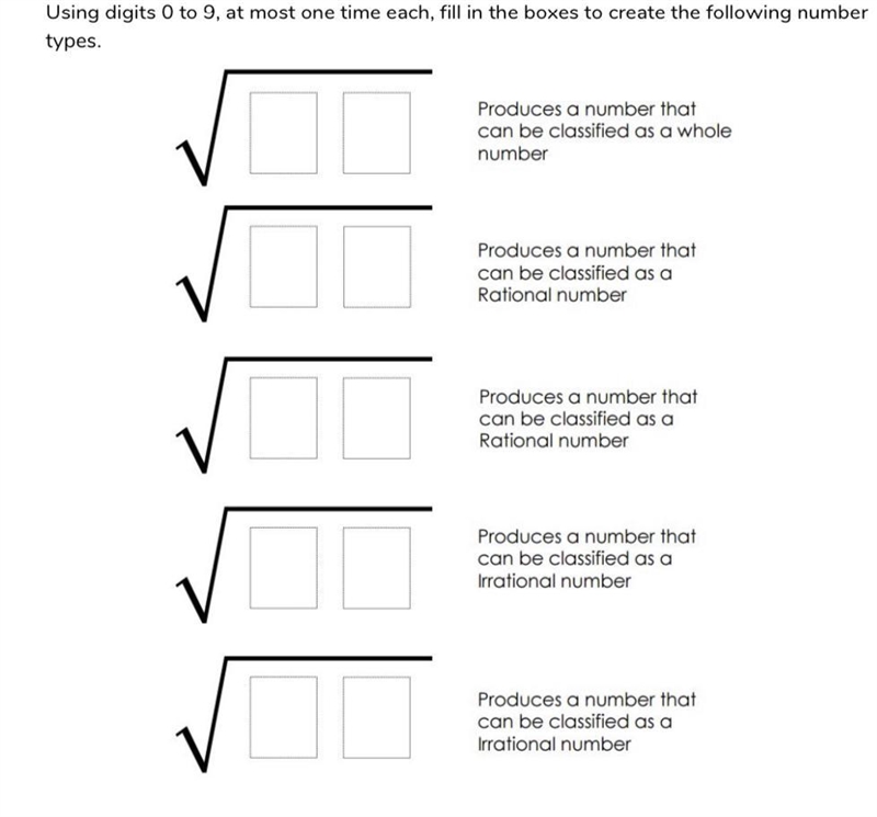 Using digits 0-9 at most one time each fill in the boxes to create the following number-example-1