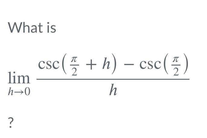 I’m in AP Calculus AB. Can you help me find the limit?-example-1