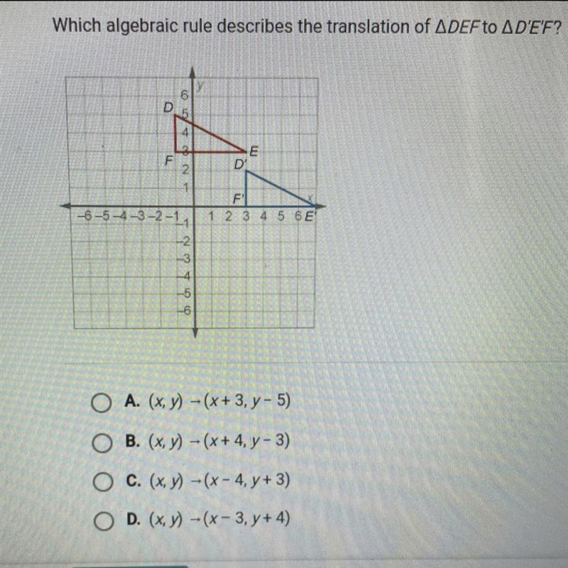 Which algebraic rule describes the translation of ADEF to AD'E'F?-example-1