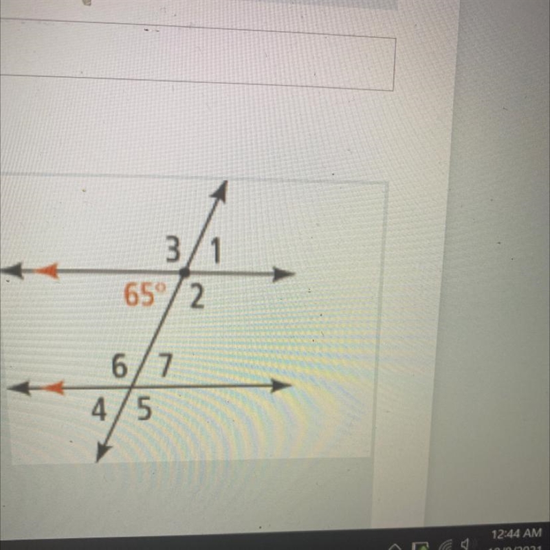 Trying to help my daughter need measurement of angle 5-example-1