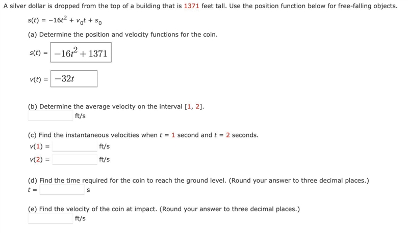 Am I starting this off right? What does it mean to find instantaneous velocity?-example-1