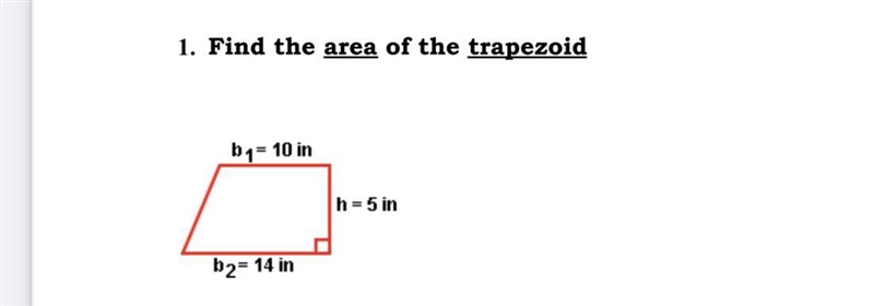 Find the area of the trapezoid-example-1