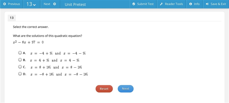 What are the solutions of this quadratic equation?-example-1