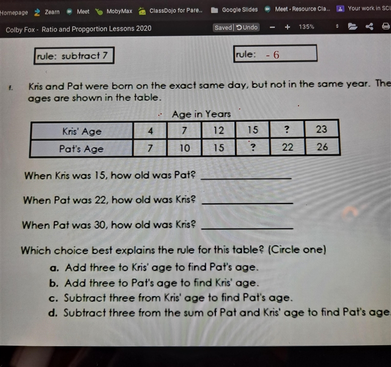 Kris and Pat were born on the exact same day but not in the same year their ages are-example-1