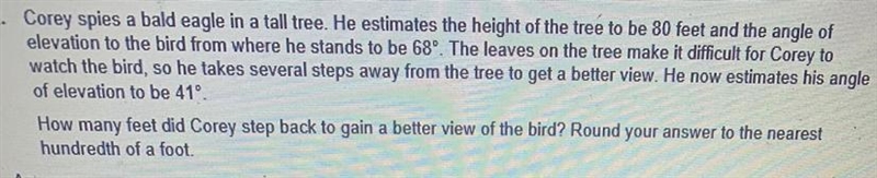 I need help answering this practice problem from my trip prep book-example-1