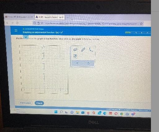 f(x) = 2*Plot five points on the graph of the function. Then click on the graph-a-example-1