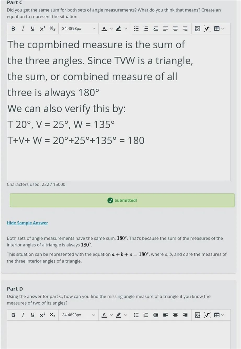 Did you get the same sum for both sets of angle measurements? What do you think that-example-1