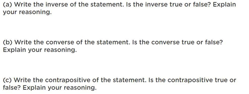 please help Use the following statement to answer ALL three parts of the question-example-1