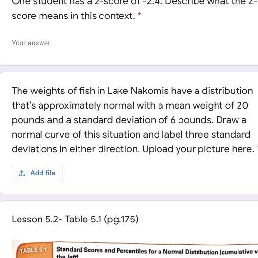 The Learning target is I can find percentages and values using the 68-95-99.7 rule-example-1