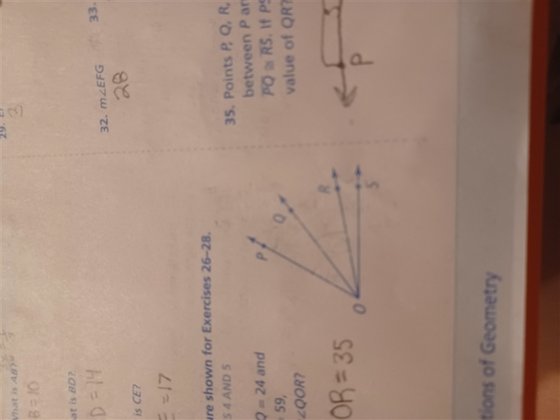 If mQOS = 46, and mPOR = 61 and mPOQ = 28, what is mROS PLEASE HELP-example-1