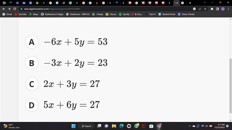 PLEASE HELP ASAP A line that passes through the points (-1, -4) and (4, 2) is shown-example-2