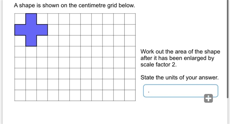 a shape is shown on the centimetre grid below work out the area of the shape after-example-1