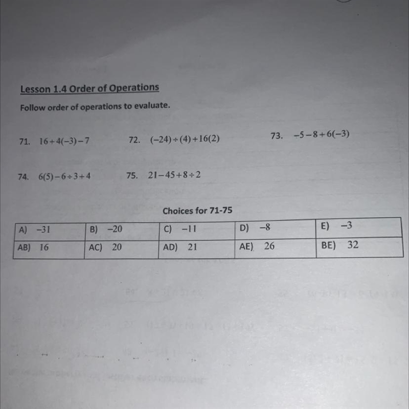 I just want the answers, i dont want an explanation.-example-1